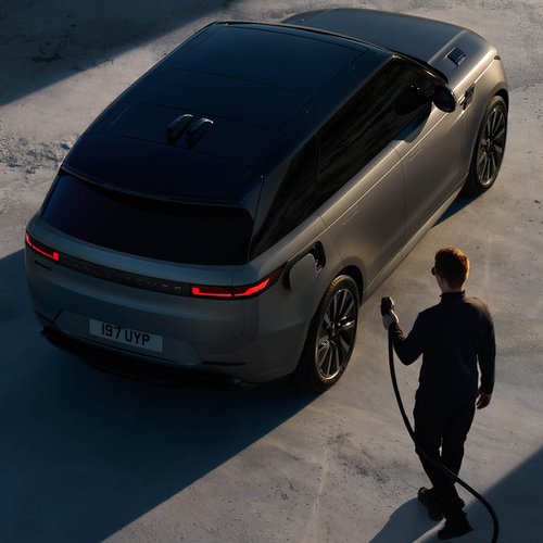 2027 Land Rover Range Rover Sport Electric Top View